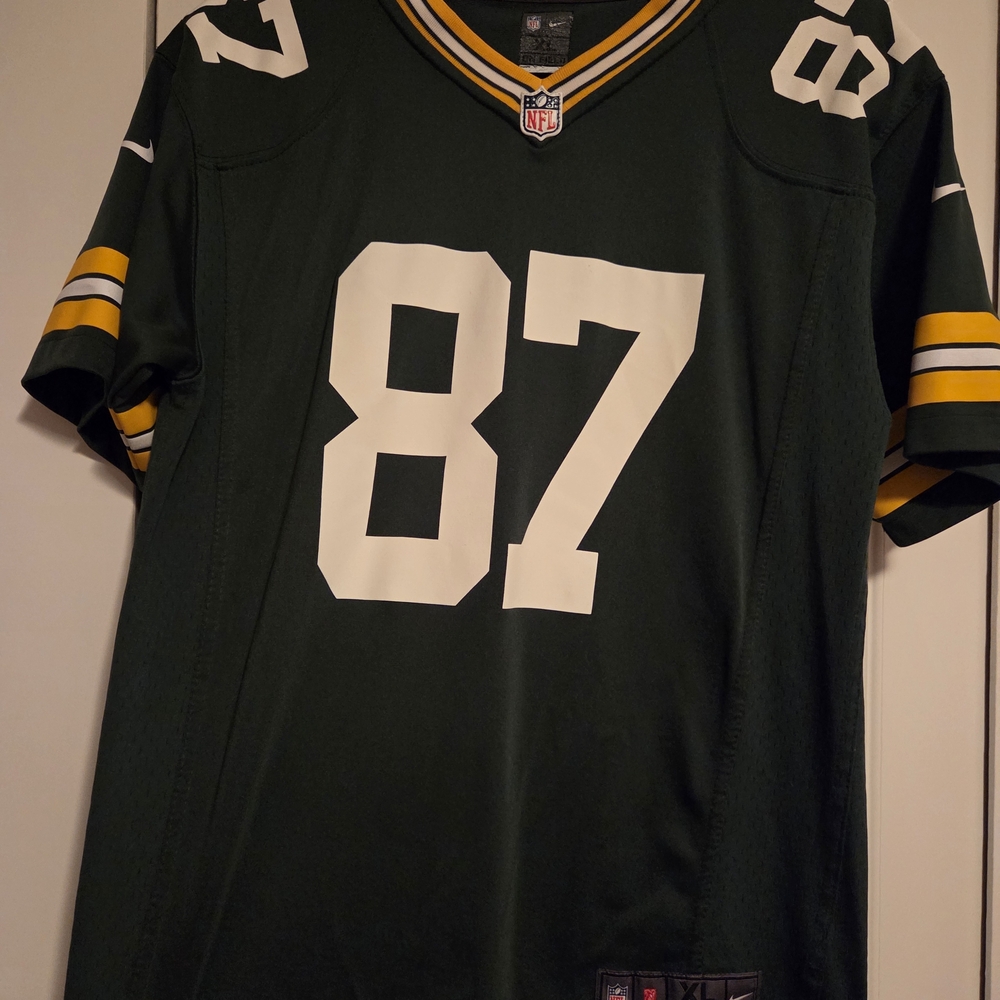 NFL Green and Yellow Jersey